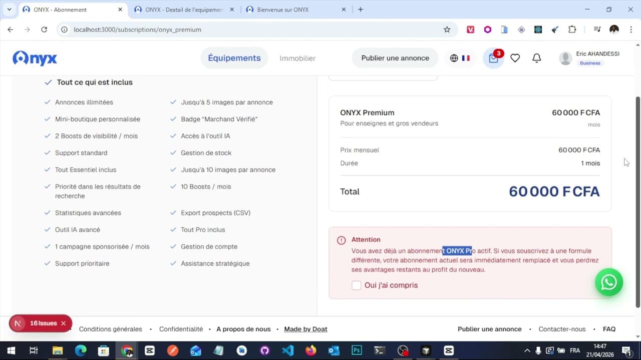 Comment activer son abonnement